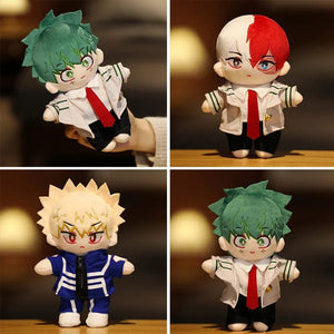Planet Gates Japanese Anime My Hero Academia Plush Toys Cartoon Stuffed Midoriya Izuku Bakugou Katsuki Todoroki Shoto Dolls Kids Gifts Birth