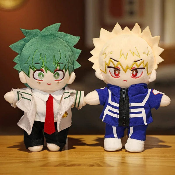 Planet Gates Japanese Anime My Hero Academia Plush Toys Cartoon Stuffed Midoriya Izuku Bakugou Katsuki Todoroki Shoto Dolls Kids Gifts Birth