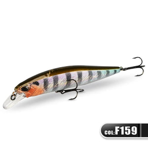Planet Gates JBR-100F-F159 / CHINA MEREDITH JERK MINNOW 100F 14g  Floating Wobbler Fishing Lure 24Color Minnow Lure Hard Bait Quality Professional Depth0.8-1.0m