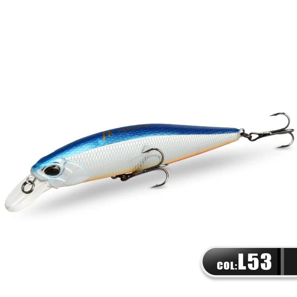 Planet Gates JBR-100F-L53 / CHINA MEREDITH JERK MINNOW 100F 14g  Floating Wobbler Fishing Lure 24Color Minnow Lure Hard Bait Quality Professional Depth0.8-1.0m