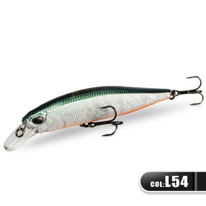 Planet Gates JBR-100F-L54 / CHINA MEREDITH JERK MINNOW 100F 14g  Floating Wobbler Fishing Lure 24Color Minnow Lure Hard Bait Quality Professional Depth0.8-1.0m