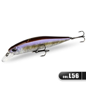 Planet Gates JBR-100F-L56 / CHINA MEREDITH JERK MINNOW 100F 14g  Floating Wobbler Fishing Lure 24Color Minnow Lure Hard Bait Quality Professional Depth0.8-1.0m