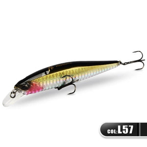 Planet Gates JBR-100F-L57 / CHINA MEREDITH JERK MINNOW 100F 14g  Floating Wobbler Fishing Lure 24Color Minnow Lure Hard Bait Quality Professional Depth0.8-1.0m