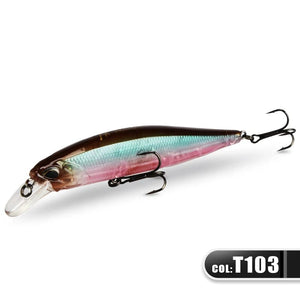 Planet Gates JBR-100F-T103 / CHINA MEREDITH JERK MINNOW 100F 14g  Floating Wobbler Fishing Lure 24Color Minnow Lure Hard Bait Quality Professional Depth0.8-1.0m