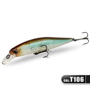 Planet Gates JBR-100F-T106 / CHINA MEREDITH JERK MINNOW 100F 14g  Floating Wobbler Fishing Lure 24Color Minnow Lure Hard Bait Quality Professional Depth0.8-1.0m