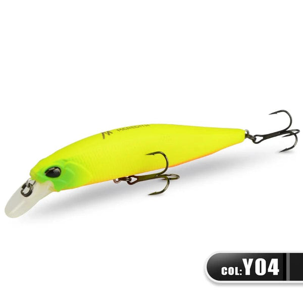 Planet Gates JBR-100F-Y04 / CHINA MEREDITH JERK MINNOW 100F 14g  Floating Wobbler Fishing Lure 24Color Minnow Lure Hard Bait Quality Professional Depth0.8-1.0m