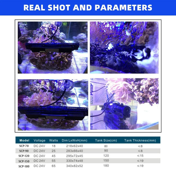 Planet Gates Jebao Jecod 2024 SCP SCPM MCP Water Pump Filter Gallon Protection 24V 18-65W Pump Fish Tank Aquariums Accessoires bomba de agua