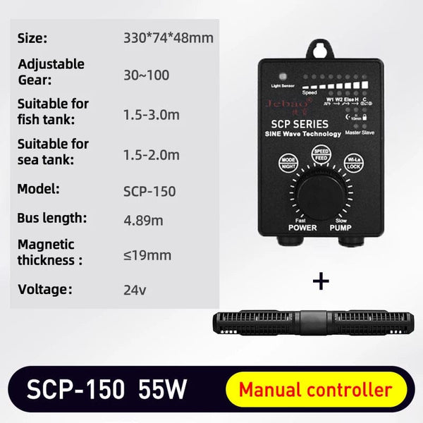 Planet Gates Jebao Jecod 2024 SCP SCPM MCP Water Pump Filter Gallon Protection 24V 18-65W Pump Fish Tank Aquariums Accessoires bomba de agua