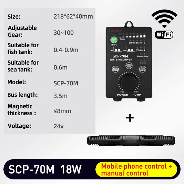 Planet Gates Jebao Jecod 2024 SCP SCPM MCP Water Pump Filter Gallon Protection 24V 18-65W Pump Fish Tank Aquariums Accessoires bomba de agua