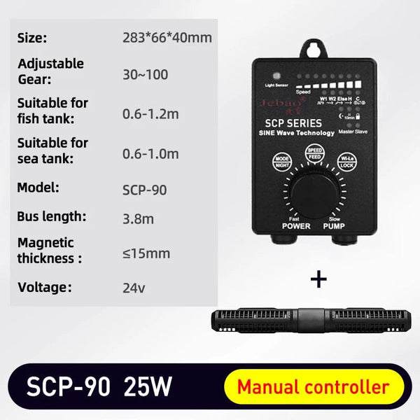 Planet Gates Jebao Jecod 2024 SCP SCPM MCP Water Pump Filter Gallon Protection 24V 18-65W Pump Fish Tank Aquariums Accessoires bomba de agua