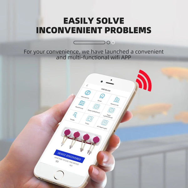 Planet Gates Jebao Jecod Dosing Pump-Automatic Marine Reef Doser Water Pump Filter New MD4.4 WIFI Control 12V 3W 9W Aquariums Accessoires