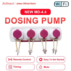 Planet Gates Jebao Jecod Dosing Pump-Automatic Marine Reef Doser Water Pump Filter New MD4.4 WIFI Control 12V 3W 9W Aquariums Accessoires