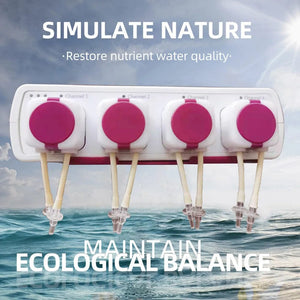 Planet Gates Jebao Jecod Dosing Pump-Automatic Marine Reef Doser Water Pump Filter New MD4.4 WIFI Control 12V 3W 9W Aquariums Accessoires