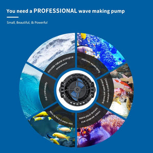 Planet Gates Jebao Jecod New EOW Aquarium Wave Maker Water Pump Filter 12V 24V Fountain Pump Fish Tank WIFI Ultra Quiet Frequency Smart Pump