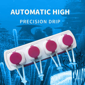 Planet Gates Jebao Jecod Water Pump Filter Auto Dosing Pump-Automatic Marine Reef Doser MD4.4 WIFI Control 12V 3W 9W Aquariums Accessoires