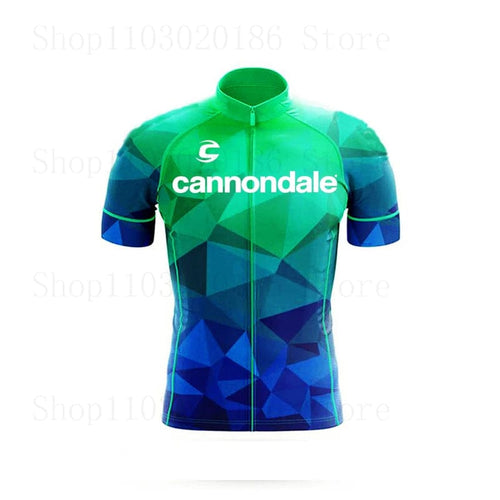 Planet Gates jersey 15 / L Cannondale Cycling Jersey Set Summer Bicycle Suit Quick Drying Bib Shorts Clothes Mtb Maillot Ropa Ciclismo Mountain Bike Wear