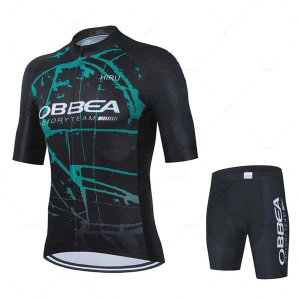 Planet Gates jersey 16 / XXL Cycling Jersey Set New Pro Team Men's Hiru Cycling Clothing Road Bike Shirts Suit Bicycle Bib Shorts MTB Wear Bicicleta Maillot