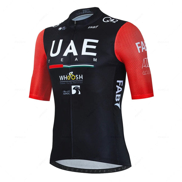 Planet Gates jersey set 12 / XS 2024 Uae Cycling Jersey Set MTB Uniform Bike Clothing Summer Breathable Bicycle Shirt Ropa Ciclismo Bib Pants Maillot Ciclismo