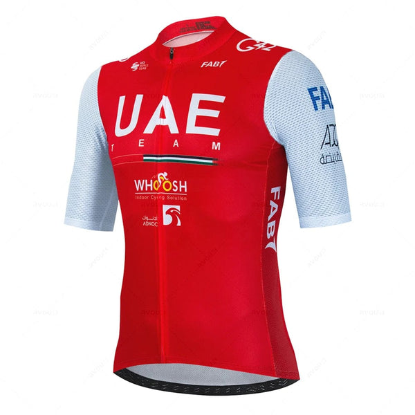 Planet Gates jersey set 12 / XS 2024 Uae Cycling Jersey Set MTB Uniform Bike Clothing Summer Breathable Bicycle Shirt Ropa Ciclismo Bib Pants Maillot Ciclismo