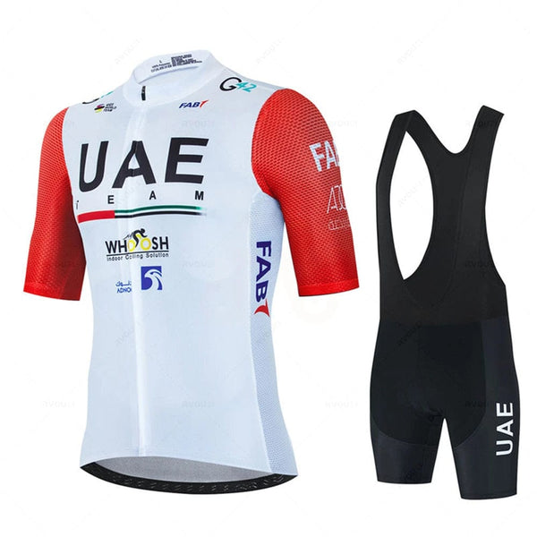 Planet Gates jersey set 12 / XS 2024 Uae Cycling Jersey Set MTB Uniform Bike Clothing Summer Breathable Bicycle Shirt Ropa Ciclismo Bib Pants Maillot Ciclismo
