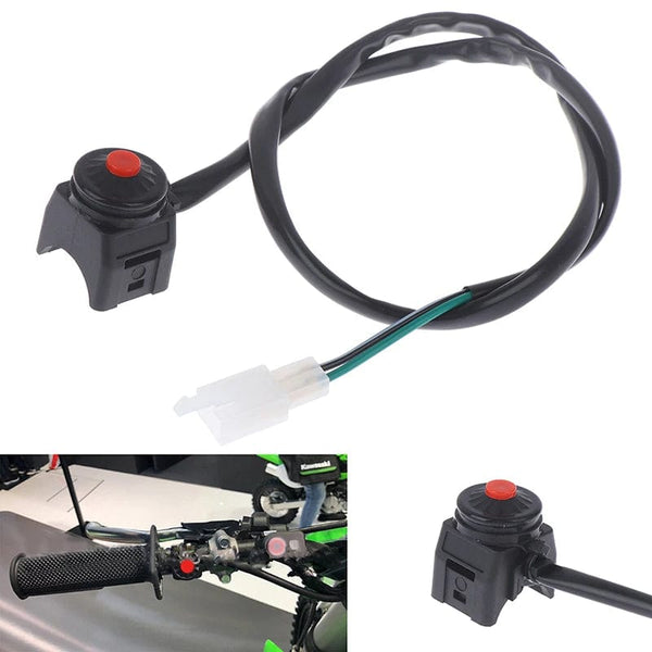 Planet Gates JETTING 22mm Handlebar Ignition Switches Motorcycle Universal Push Button 12V ATV Off Road Motocross Dirt Bike Controller