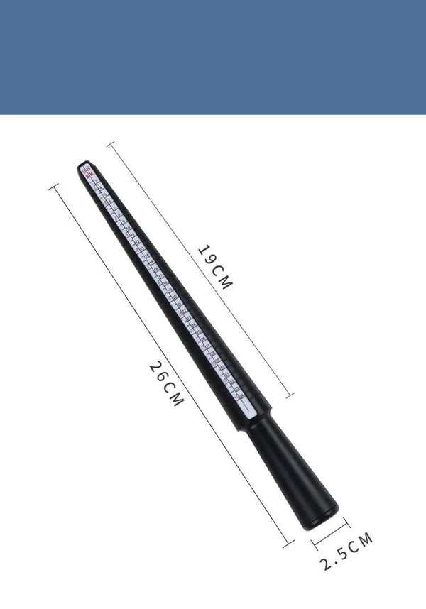 Planet Gates Jewellery Tools Ring Size Mandrel Stick Finger Gauge Ring Sizer Measuring Jewelry Tool Set Ring Size Fashion Jewellery Tools