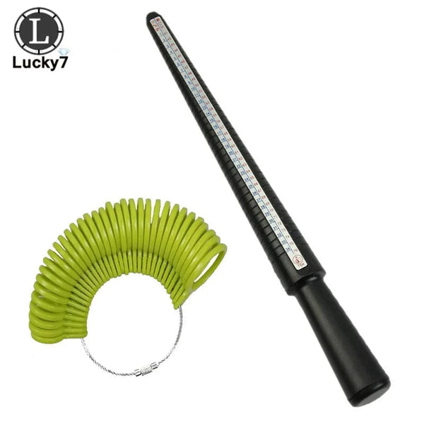 Planet Gates Jewelry Tools Ring Size Mandrel Stick Finger Gauge Ring Sizer Measuring Jewelry Tool Set Ring Size