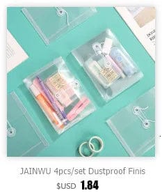 Planet Gates JIANWU A4 Morandi File Bag 100 Pages Data Book Large Capacity File Folder Portfolio Office Stationery