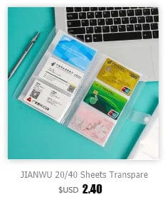 Planet Gates JIANWU A4 Morandi File Bag 100 Pages Data Book Large Capacity File Folder Portfolio Office Stationery