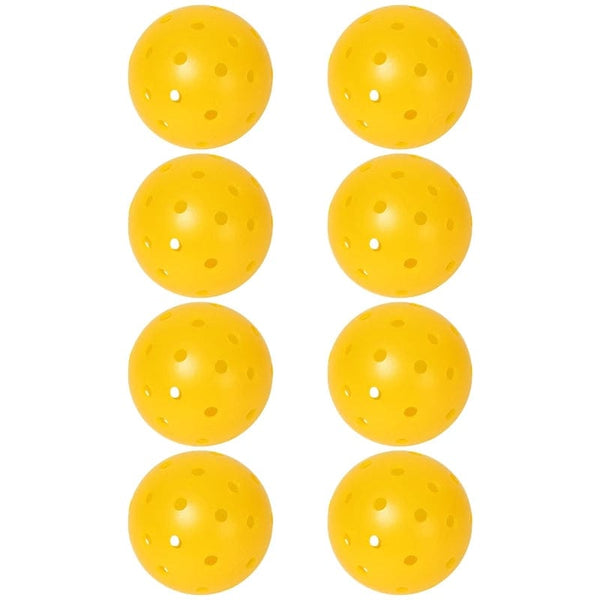 Planet Gates JIKEGO Competition Grade Outdoor Pickleball Balls 74mm 40 Holes 8 12 16 Packs PE 26g Yellow Green Accessories Training