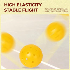 Planet Gates JIKEGO Competition Grade Outdoor Pickleball Balls 74mm 40 Holes 8 12 16 Packs PE 26g Yellow Green Accessories Training