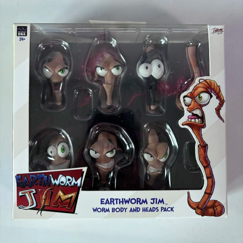Planet Gates In Stock PDNA 1/12 Earthworm Jim Psy Crow bob the killer Action Figure Collectible Toy Gift