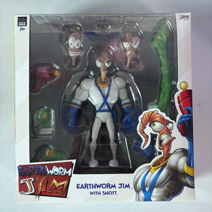 Planet Gates jim In Stock PDNA 1/12 Earthworm Jim Psy Crow bob the killer Action Figure Collectible Toy Gift