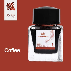 Planet Gates JINHAO 50ml/30ml Various Color Ink Glass Bottled Ink Fountain Pen Ink Refill Cartridge School Writing Office Supplies Stationery