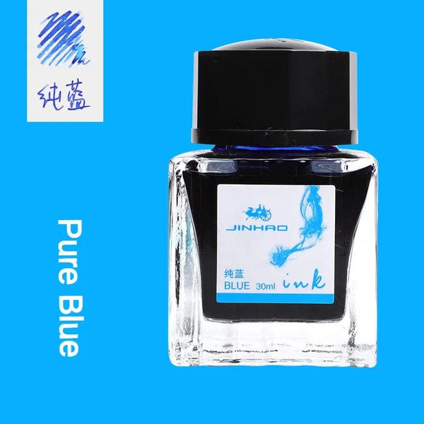 Planet Gates JINHAO 50ml/30ml Various Color Ink Glass Bottled Ink Fountain Pen Ink Refill Cartridge School Writing Office Supplies Stationery
