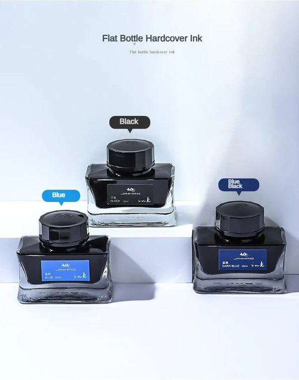 Planet Gates JINHAO 50ml/30ml Various Color Ink Glass Bottled Ink Fountain Pen Ink Refill Cartridge School Writing Office Supplies Stationery