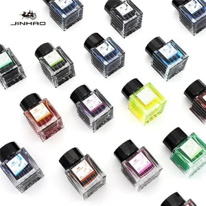 Planet Gates JINHAO 50ml/30ml Various Color Ink Glass Bottled Ink Fountain Pen Ink Refill Cartridge School Writing Office Supplies Stationery