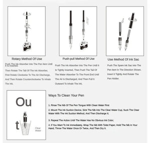 Planet Gates JINHAO 50ml/30ml Various Color Ink Glass Bottled Ink Fountain Pen Ink Refill Cartridge School Writing Office Supplies Stationery