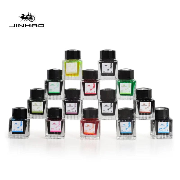Planet Gates JINHAO 50ml/30ml Various Color Ink Glass Bottled Ink Fountain Pen Ink Refill Cartridge School Writing Office Supplies Stationery