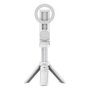 Planet Gates JJ03 Stand White / Mexico Ulanzi JJ03 Magnetic Selfie Stick Phone Tripod For iPhone 16 15 14 13 12 Pro Max Magsafe Smartphone Wireless Grip Desktop Stand