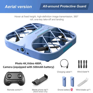 Planet Gates JJRC H107 Mini Drone Dron 8K 4K Quadcopter with Camera Real-Time Transmission Mini Pocket UFO Small Remote Control Plane Toy Boy