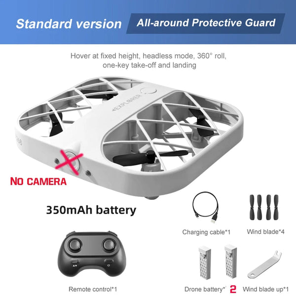 Planet Gates JJRC H107 Mini Drone Dron 8K 4K Quadcopter with Camera Real-Time Transmission Mini Pocket UFO Small Remote Control Plane Toy Boy