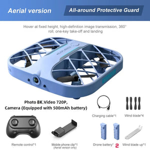 Planet Gates JJRC H107 Mini Drone Dron 8K 4K Quadcopter with Camera Real-Time Transmission Mini Pocket UFO Small Remote Control Plane Toy Boy