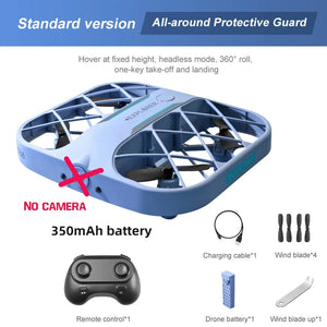 Planet Gates JJRC H107 Mini Drone Dron 8K 4K Quadcopter with Camera Real-Time Transmission Mini Pocket UFO Small Remote Control Plane Toy Boy
