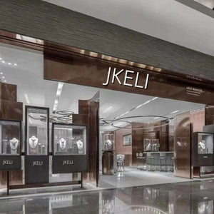 Planet Gates Jkeli -100% S925 Sterling Silver Plated 18K Gold Necklace with Full Diamond Circle Style Japanese and Korean K Gold Collar Chain