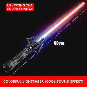 Planet Gates JNHPMG00542 / CHINA Toy Laser Sword Red and Blue Double Sword Retractable Two In One Lightsaber Jedi Cosplay WeaponMartial Arts Performance Children