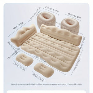 Planet Gates Joe's Car Air Mattress Car Bed, Car Inflatable Beds RV Bedding Household Mattress, SUV Rear Inflatable Beds, Comfortable Easy To Clean Mattess