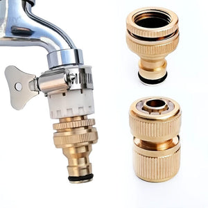 Planet Gates Joint Set 1 Set 18mm~32mm Universal Kitchen Water Hose Adapter Metal Faucet Connector Mixer Hose Adapter Tube Joint Fitting Garden Watering Tools