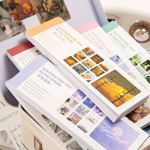 Planet Gates Journamm 30pcs/pack 90patterns/pack Ins Material Stickers Book Scrapbooking Junk Journal Creative Stationery DIY Deco Stickers