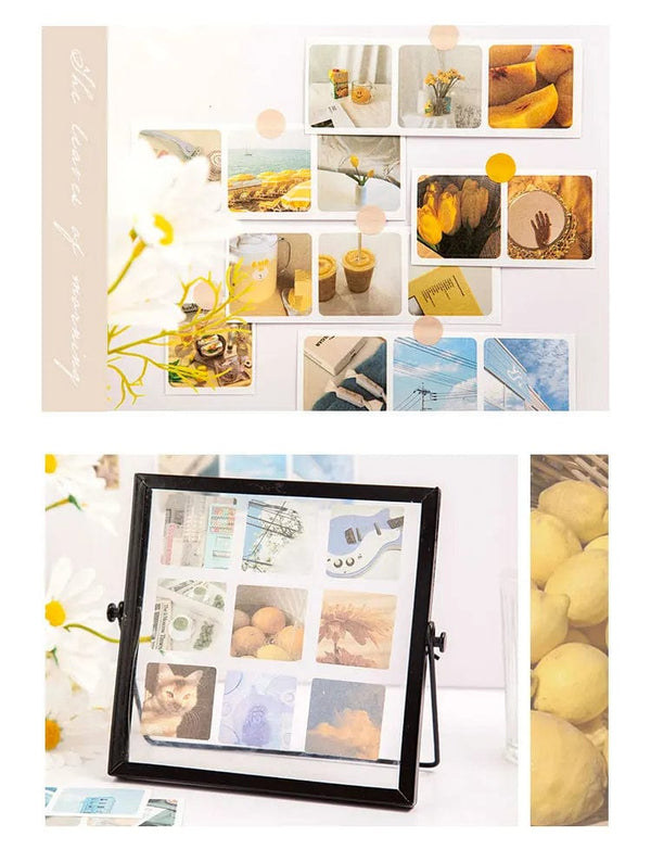 Planet Gates Journamm 30pcs/pack 90patterns/pack Ins Material Stickers Book Scrapbooking Junk Journal Creative Stationery DIY Deco Stickers